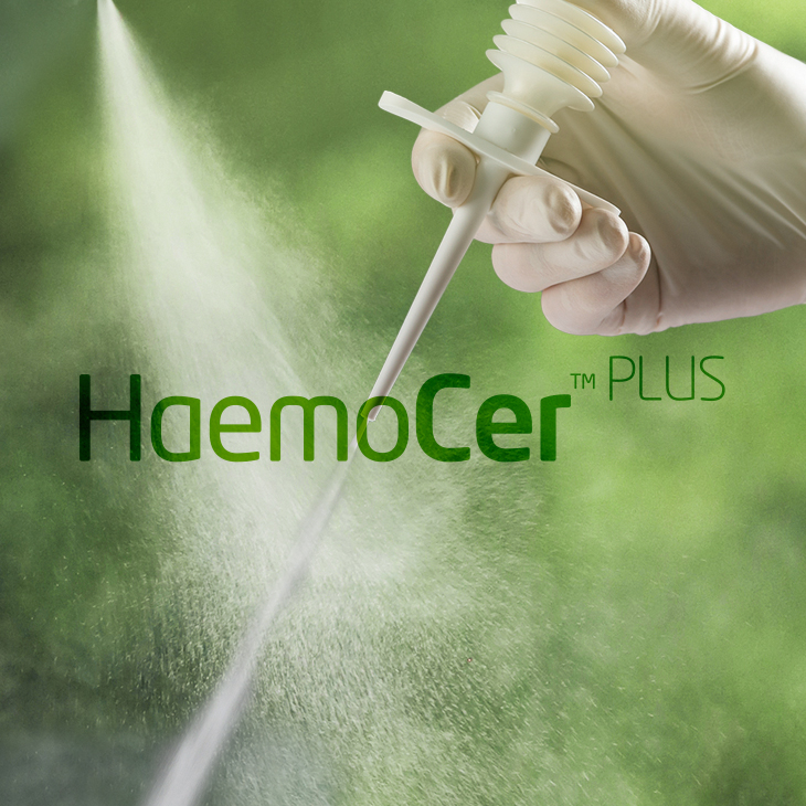 Haemocer Plus haemostatic powder
