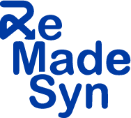 Logo Remade Syn bleu